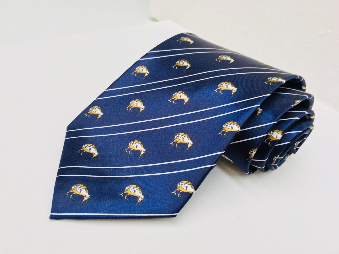 New Zealand Tie Kiwi Navy