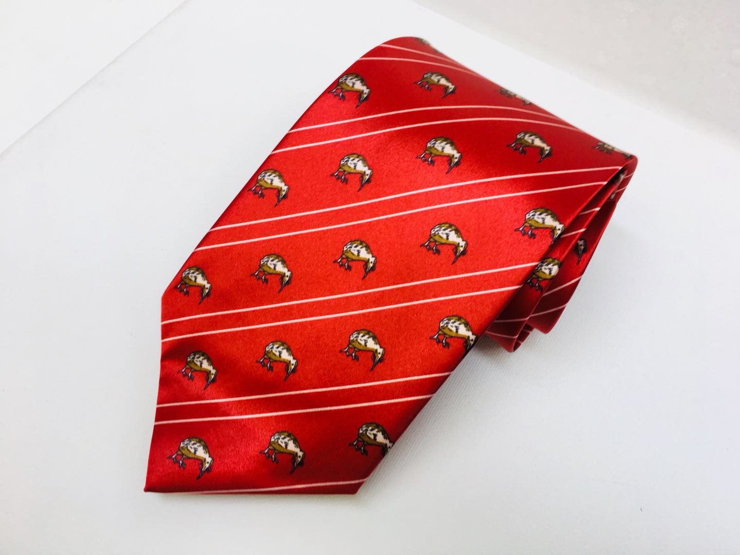 New Zealand Tie Kiwi Red