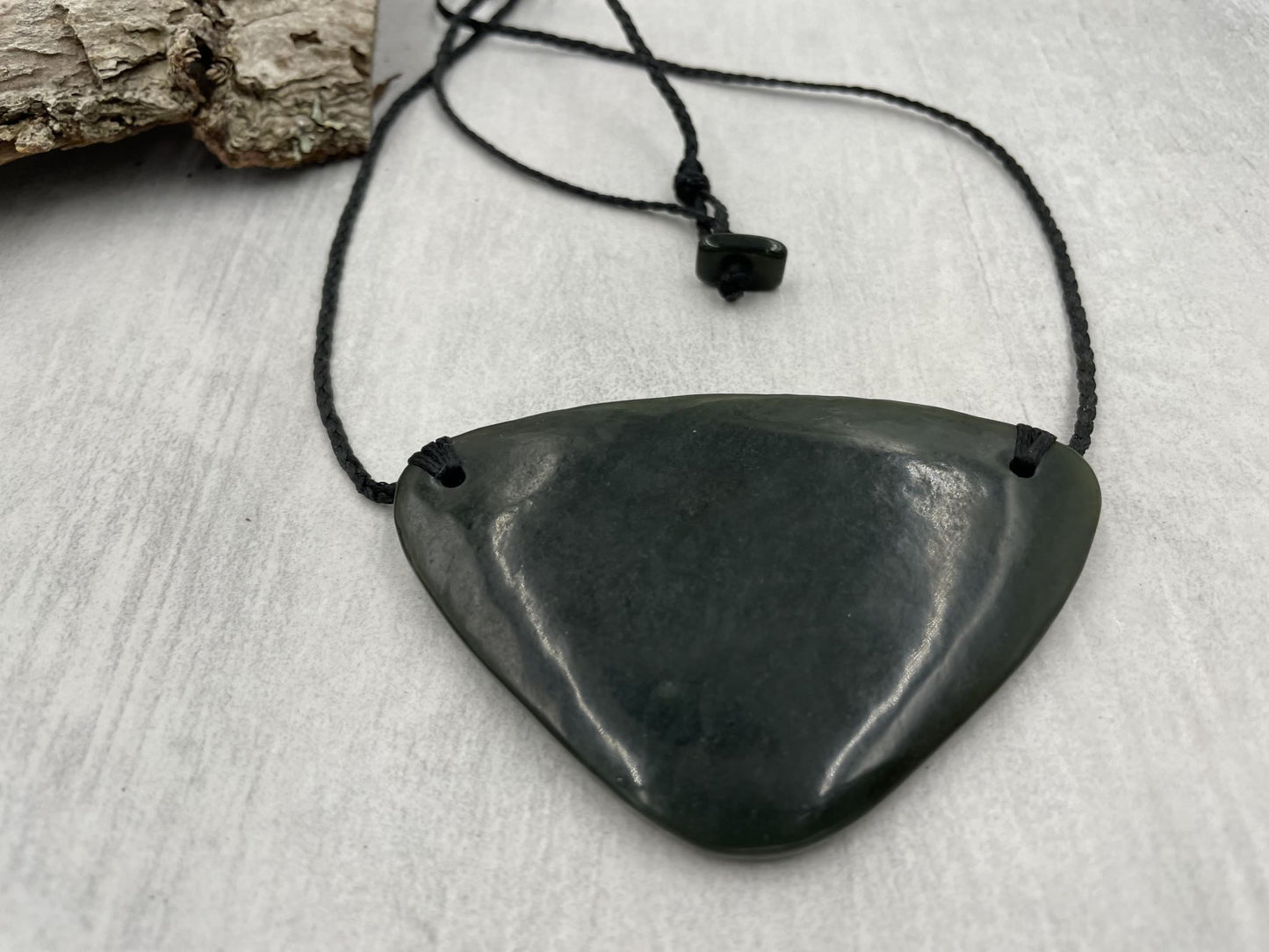 Unique Greenstone Breastplate X-Large 80mm