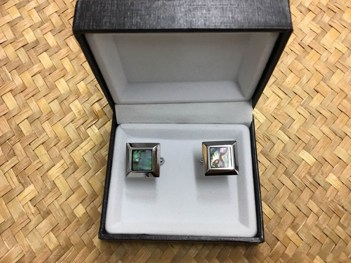 Paua Shell Cufflinks Boxed