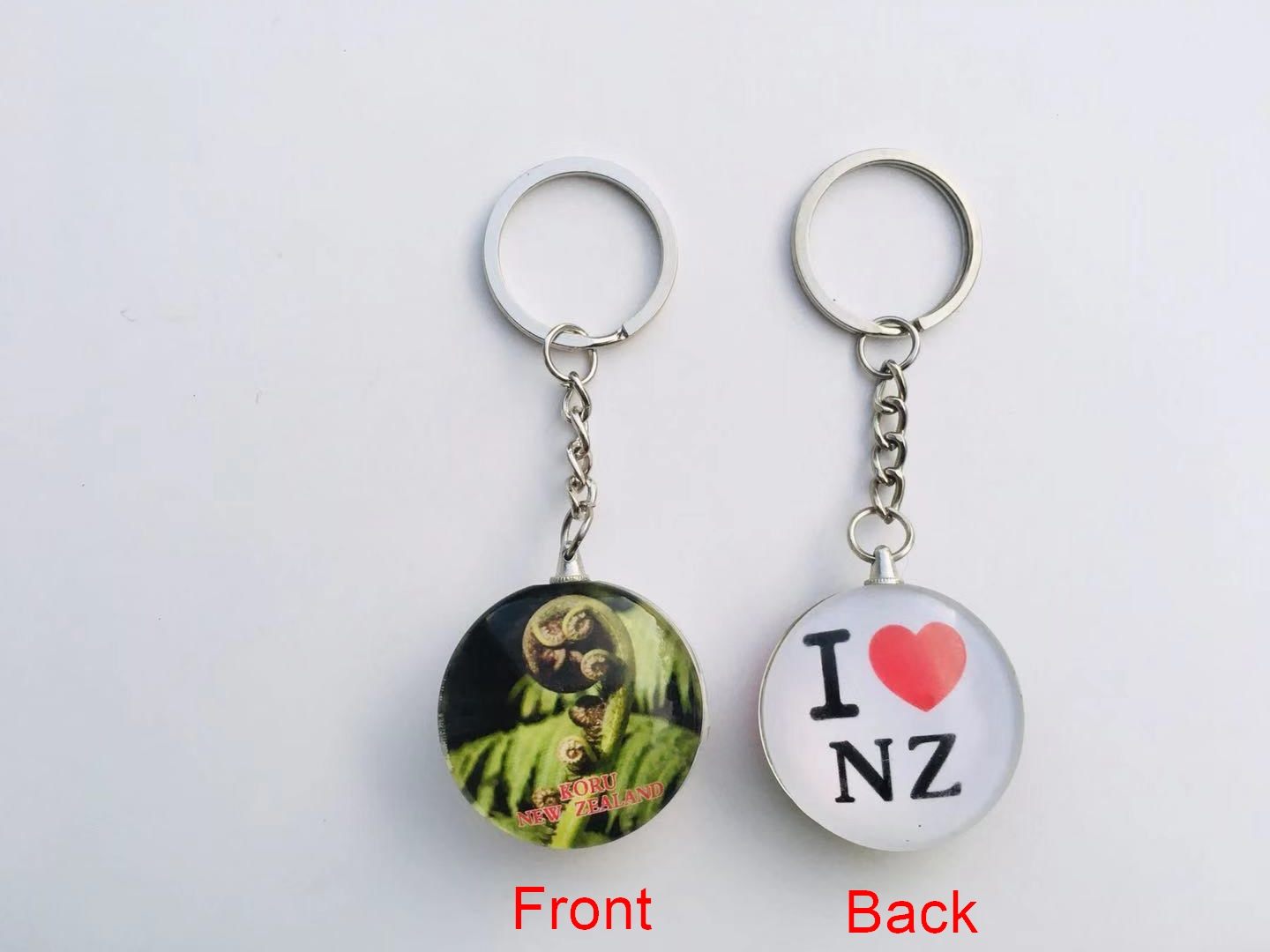 12 Pcs NZ Souvenirs Key Rings