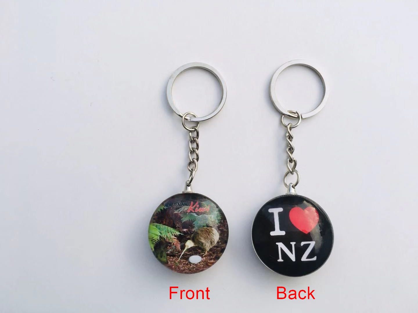 12 Pcs NZ Souvenirs Key Rings